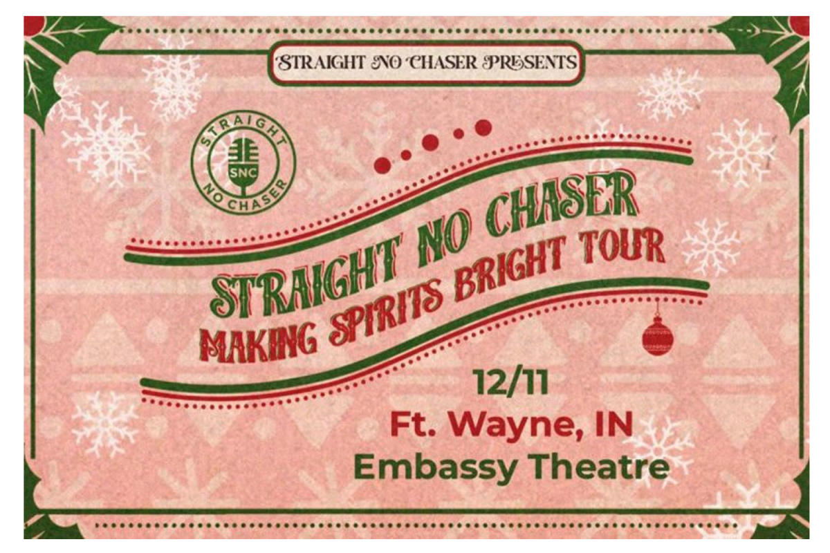 Straight No Chaser concert tour poster 2026